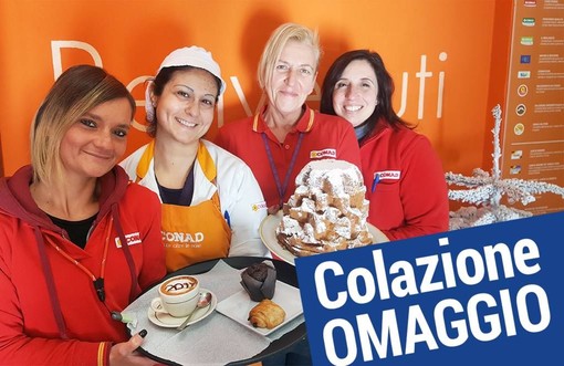 Sanremo: al Conad City di Corso Nazario Sauro venerdì e sabato di sconti e colazione offerta il primo dell'anno