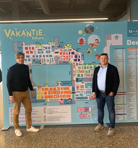 Il Comune di Diano Marina presente alla fiera "VakantieBeurs" con l'assessore Spandre