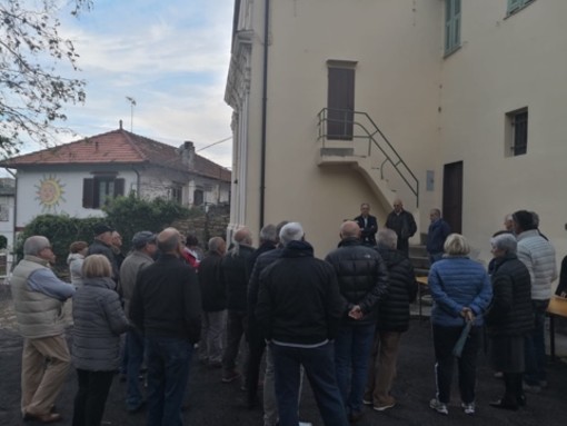 Elezioni Sanremo: il candidato sindaco Alberto Biancheri incontra i membri del Consorzio stradale di San Giovanni e i residenti della zona