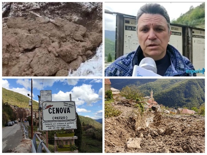 Rezzo: torna a muoversi la frana di Cenova, tavolo tecnico tra Comune e Regione. Adorno: "Lo Stato deve agire. Da soli non ce la possiamo fare" (Video)