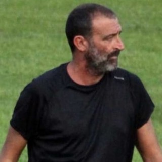 Alessandro Lupo, allenatore dell'Imperia capolista in Eccellenza