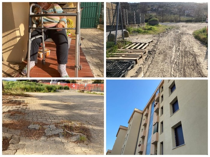 Imperia, il grido d'aiuto di Gloria al Comune e all' 'Arte': "Eliminate le barriere architettoniche. Mi si restituisca la dignità di donna e di disabile" (Foto)