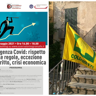 Agromafie: il 27 maggio il webinar "Emergenza covid: rispetto delle regole, eccezione del diritto, crisi economica"