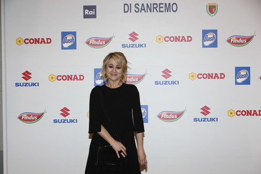 Luciana Littizzetto in conferenza stampa (foto Duilio Rizzo)