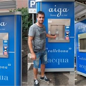 Entroterra, "bona aiga a vui": Vallebona attiva la casetta dell'acqua (Foto) Entroterra, "bona aiga a vui": Vallebona attiva la casetta dell'acqua (Foto)