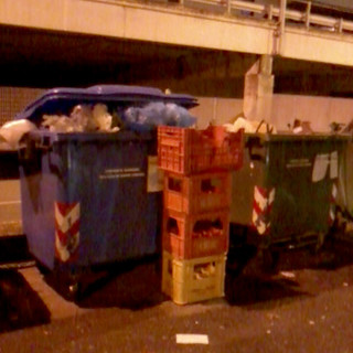 Sanremo: lettrice denuncia "Qualcuno utilizza i cassonetti di via Frantoi Canai come discarica privata"