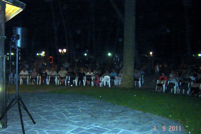 Ventimiglia: concerto finale di Mario ai Giardini comunali, i ringraziamenti di un lettore