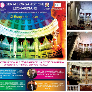 Imperia, parte con un concerto al Duomo di Porto Maurizio l' 11ª stagione del festival internazionale "Serate Organistiche Leonardiane" (video)