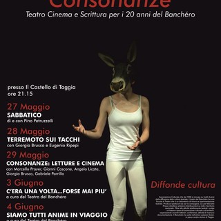 Taggia: all'Auditorium del Castello, stasera il primo degli spettacoli del weekend dedicato alla rassegna 'Consonanze'