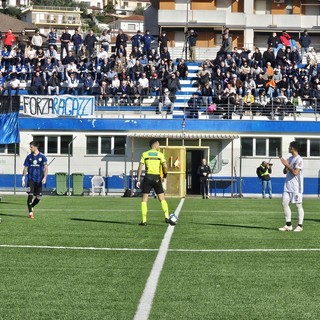 Calcio, Coppa Italia di Eccellenza. Imperia e Solbiatese si rincorrono e si agguantano, ad Andora è 3-3 nella prima gara del tabellone nazionale Calcio, Coppa Italia di Eccellenza. Imperia e Solbiatese si rincorrono e si agguantano, ad Andora è 3-3 nella prima gara del tabellone nazionale