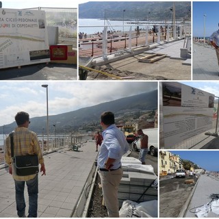 Ospedaletti: lavori record per la pista ciclabile, quasi pronto il primo tratto. Ad aprile 2013 collegamento con Sanremo