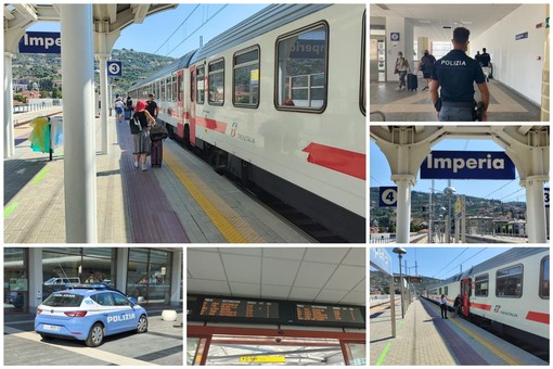 Imperia, primo giorno del Green pass obbligatorio sui treni a lunga percorrenza: controlli in stazione e nessun disagio (foto e video) Imperia, primo giorno del Green pass obbligatorio sui treni a lunga percorrenza: controlli in stazione e nessun disagio (foto e video)
