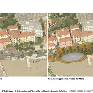 Taggia: la riqualificazione della passeggiata a mare parte con un anno di ritardo