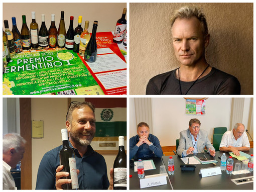 Premio Vermentino, a Diano Castello arriva Sting: anche l’etichetta del celebre cantante tra i partecipanti alla 29ª edizione del concorso (foto e video) Premio Vermentino, a Diano Castello arriva Sting: anche l’etichetta del celebre cantante tra i partecipanti alla 29ª edizione del concorso (foto e video)