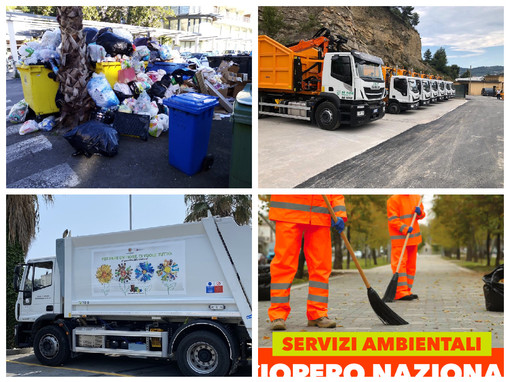 Raccolta rifiuti: oggi sarà un 'lunedì nero' anche in provincia di Imperia per lo sciopero dei netturbini Raccolta rifiuti: oggi sarà un 'lunedì nero' anche in provincia di Imperia per lo sciopero dei netturbini