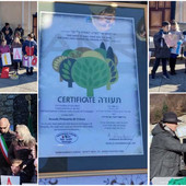 Giorno della Memoria a Triora: 100 alberi in Israele per non dimenticare gli ebrei salvati a Creppo e Bregalla (foto)