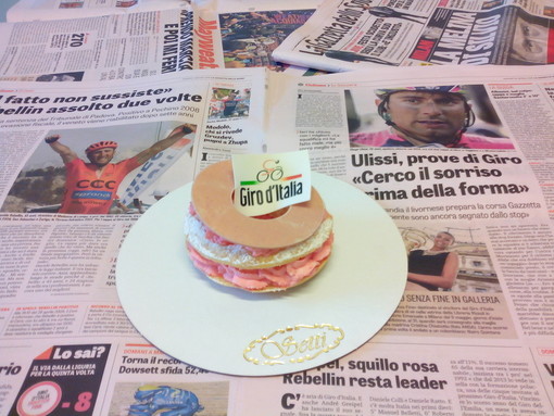 Taggia: alla pasticceria 'Setti' un dolce dedicato al Giro d'Italia, ecco l'esclusivo 'Chrono'
