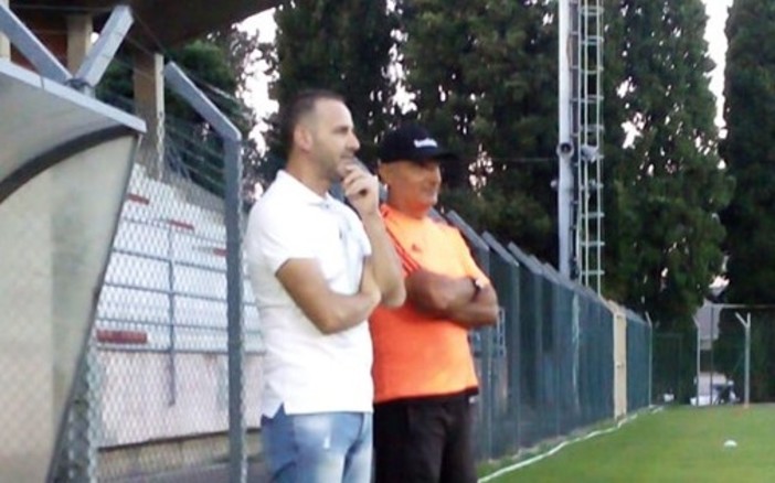 Gianni Bella, allenatore dell'Oneglia