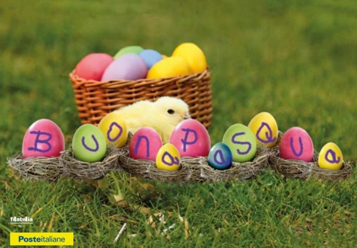 Anche a Sanremo la cartolina di Poste italiane dedicata alla Pasqua Anche a Sanremo la cartolina di Poste italiane dedicata alla Pasqua