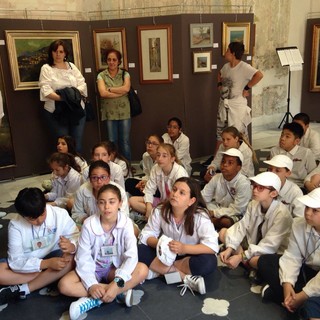 Sanremo: gli studenti delle classi 5 A e 5 B dell'I.C. Italo Calvino in visita a Palazzo Nota