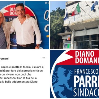 Il candidato a sindaco Francesco Parella incassa il supporto dello 'spin doctor' Mauro Ferrari: "Con la tua squadra risveglierai la bella addormentata Diano Marina"