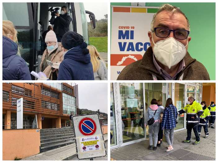Imperia, al Palasalute attesi oggi altri profughi ucraini per i test covid. Amoretti (Asl 1): "Hanno diritto anche alle urgenze, ai consultori e ai pediatri" Imperia, al Palasalute attesi oggi altri profughi ucraini per i test covid. Amoretti (Asl 1): "Hanno diritto anche alle urgenze, ai consultori e ai pediatri"