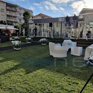 Sanremo: 'Casa Siae' e il suo 'Giardino d'inverno' fanno sognare un nuovo restyling del solettone in piazza Colombo Sanremo: 'Casa Siae' e il suo 'Giardino d'inverno' fanno sognare un nuovo restyling del solettone in piazza Colombo