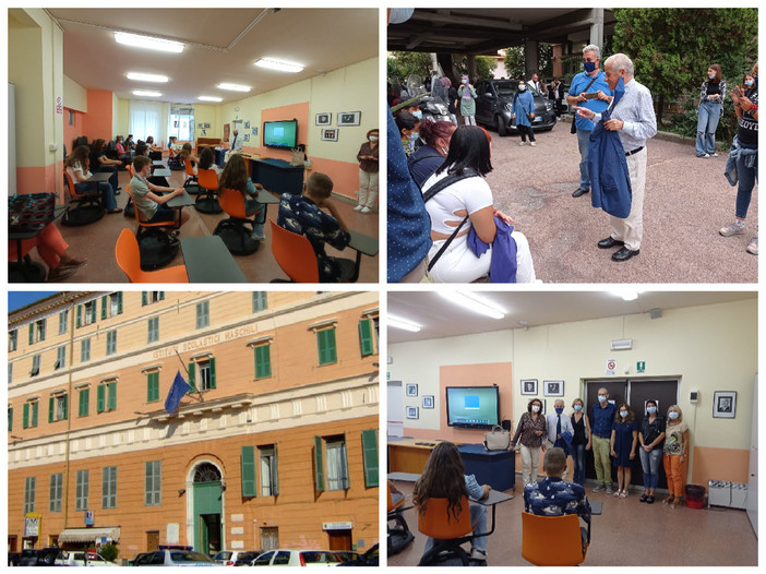 Imperia, gli auguri di Scajola a studenti e personale scolastico per l'inizio delle lezioni: "Che sia un anno in presenza e in sicurezza" (foto) Imperia, gli auguri di Scajola a studenti e personale scolastico per l'inizio delle lezioni: "Che sia un anno in presenza e in sicurezza" (foto)
