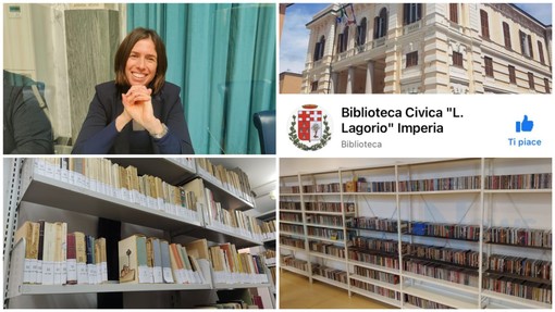 Imperia, la biblioteca 'Lagorio' si fa social, l'assessore Roggero: "I cittadini saranno sempre aggiornati, seguiteci!"