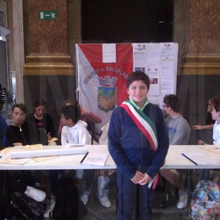 Il Consiglio Comunale dei Ragazzi di Vallecrosia alla riunione plenaria dei CCR liguri presso Palazzo Ducale