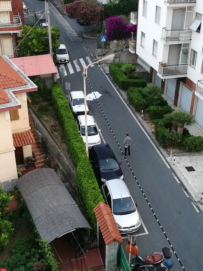 Sanremo: tragedia in via Dante Alighieri: un uomo si è ucciso lanciandosi dal settimo piano