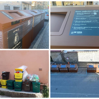 Imperia, posizionate le isole ecologiche: a gennaio partirà il nuovo servizio e 'addio' ai mastelli in centro (foto)