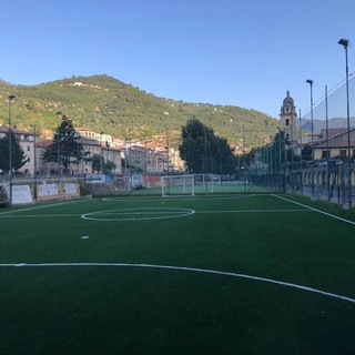 Dolceacqua, "terreno sicuro e moderno": il campo da calcio si rifà il look (Foto)