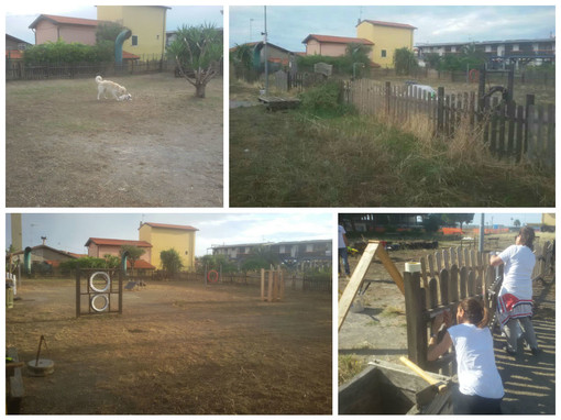 Ventimiglia: ieri il secondo ‘green attack’ di Albintimilium, questa volta presa di mira l’area cani