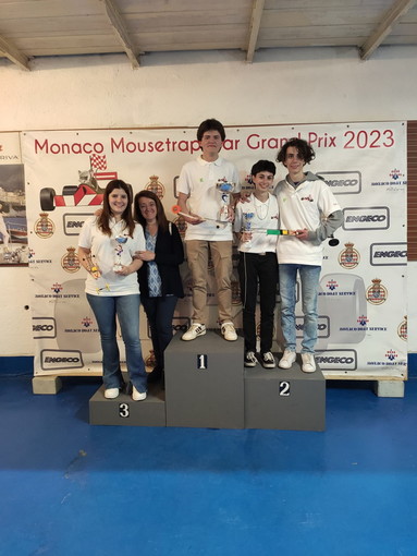 Grande successo per il Cassini di Sanremo al 'Monaco Mouse Trap Car Grand Prix'