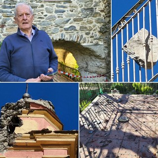 Fulmine sul campanile di Corte, il racconto di chi ha dato l’allarme: “Sembrava un'esplosione" (Video)