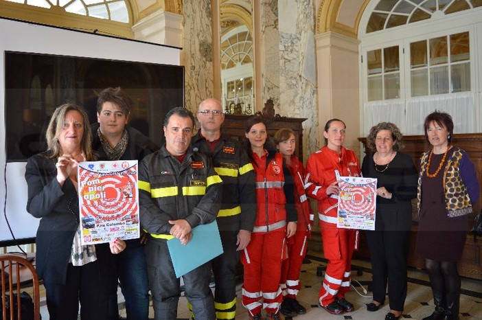 Sanremo: la domenica di Pasqua in piazza Colombo “Pompieropoli e Dottoropoli” con Croce Rossa e Vigili del Fuoco
