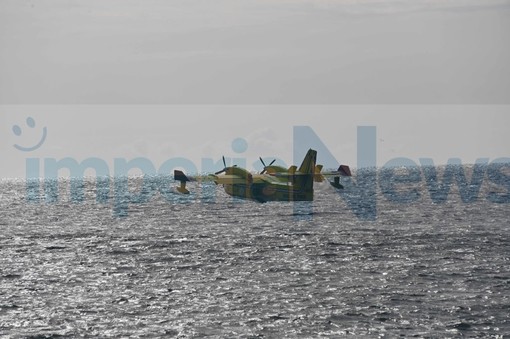 Chiusanico, incendio nei boschi di Torria: in azione anche l'elicottero dei vigili del fuoco e due Canadair (foto) Chiusanico, incendio nei boschi di Torria: in azione anche l'elicottero dei vigili del fuoco e due Canadair (foto)