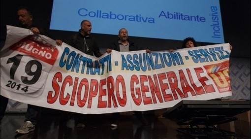 Anche i lavoratori di Imperia allo sciopero generale dalla Pubblica Amministrazione domani a Genova