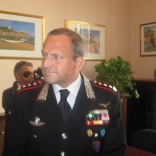 Ospedaletti: visita di cortesia, questa mattina in Comune, del Colonnello Minati