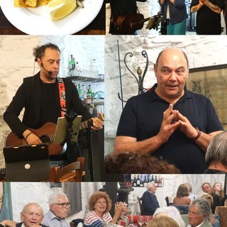 Cipressa: una serata magica al Ristorante Olivapazza in omaggio a Fabrizio de Andrè (Foto)