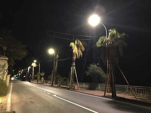 I lampioni a led in corso Mazzini I lampioni a led in corso Mazzini