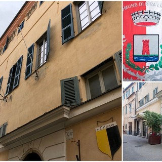 Riva Ligure: rimosse dalla facciata del Municipio le bandiere, erano deteriorate ma saranno sostituite insieme al gonfalone