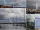 Sanremo: due trombe marine 'sconfinano' anche in città, molti i danni per il forte vento in centro (Foto e Video)