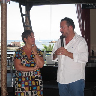 La presentazione al Victory