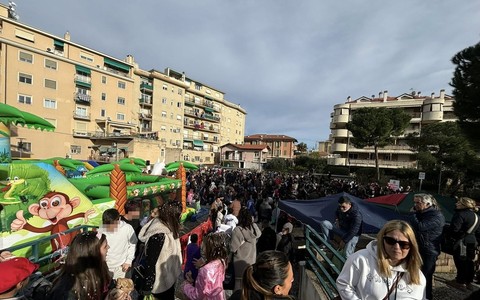 Attività ludiche, animazione e musica: in tanti alla festa di Carnevale a Vallecrosia (Foto)