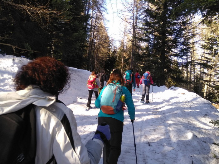Domenica prossima per il ciclo 'Attraverso le Alpi Liguri', domenica prossima si svole la 'Ciaspolata sul Monte Mussiglione'