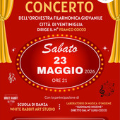 Ventimiglia, "Note di Primavera" è la serata evento con l'Orchestra Filarmonica Giovanile