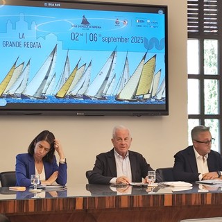 Un momento della conferenza stampa Un momento della conferenza stampa