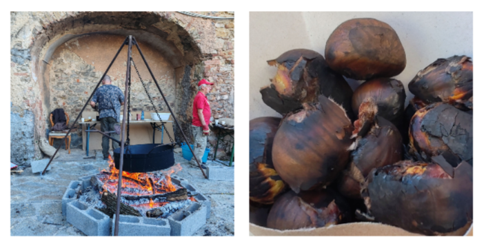 Caldarroste, musica e divertimento: la Castagnata anima Perinaldo (Foto)